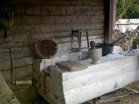 Tools and equipment used in coffee harvest