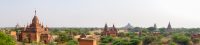 Temples, pagodas, and stupas in Bagan, Myanmar.