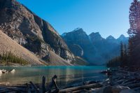 Lake Moraine and the Valley of the Ten Peaks.