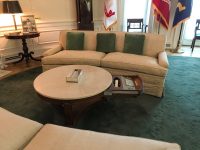 Sweet phone LBJ had installed in the coffee table of the Oval Office.