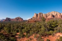 View looking outward from Bell Rock.