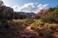 Entering Fay Canyon.