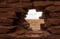 View from Wukoki pueblo.