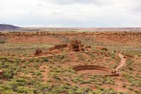 Wupatki pueblo complex.