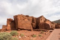 Wupatki pueblo complex.