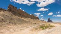 Shiprock, a sacred peak.