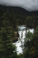 Views along the Going to the Sun Road, Glacier National Park, Montana, United States.