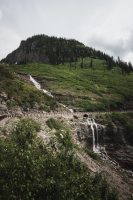 Views along the Going to the Sun Road, Glacier National Park, Montana, United States.