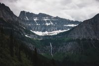 Views along the Going to the Sun Road, Glacier National Park, Montana, United States.