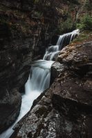 Sunrift Gorge, Glacier National Park, Montana, United States.