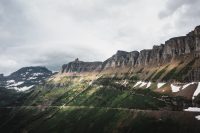 Views along the Going to the Sun Road, Glacier National Park, Montana, United States.