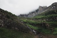 Highline Trail, Glacier National Park, Montana, United States.