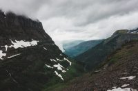 Highline Trail, Glacier National Park, Montana, United States.