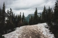 Highline Trail, Glacier National Park, Montana, United States.