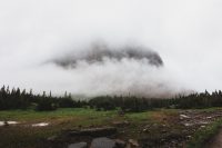 Highline Trail, Glacier National Park, Montana, United States.