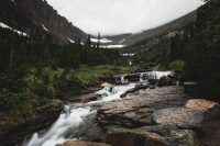 Highline Trail, Glacier National Park, Montana, United States.