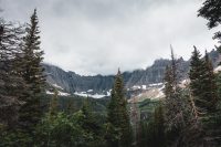 One the best hikes ever. Iceberg Lake hike, Glacier National Park, Montana, United States.