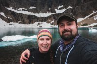 One the best hikes ever. Iceberg Lake hike, Glacier National Park, Montana, United States.