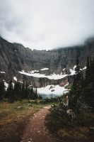 One the best hikes ever. Iceberg Lake hike, Glacier National Park, Montana, United States.