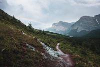 One the best hikes ever. Iceberg Lake hike, Glacier National Park, Montana, United States.