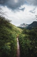 One the best hikes ever. Iceberg Lake hike, Glacier National Park, Montana, United States.