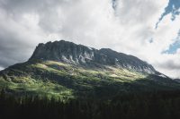 One the best hikes ever. Iceberg Lake hike, Glacier National Park, Montana, United States.