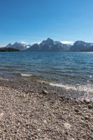 Views of Jackson Lake from the Lakeshore Trail.