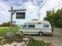 Camper Dan at Hill Farmstead Brewery.