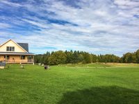 The grounds at Hill Farmstead Brewery.