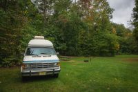 Branbury State Park campsite.