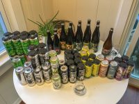 The Vermont Brewery Road Trip haul to share with family and friends.