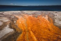 View over Yellowstone Lake