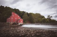 The Red Mill Barn Museum in nearby Clinton, NJ is located in an old mill that was operational from 1810-1928.