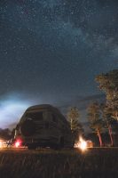 Camper Dan enjoys dark sky parks as much as we do.