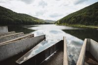 The dam at Lyman Run State Park.