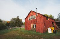 A red barn is an iconic image of the Northeast.