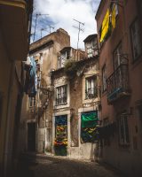 Visiting European cities always reminds of the U.S.' short depth of history. While walking through New York can give you a sense of nostalgia, walking through a place like the Alfama neighborhood of Lisbon feels like a deeper history. Imagining how people lived on these steep hills before electricity or running water or automotives...