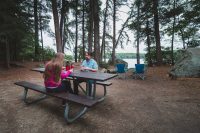 Pawtuckaway State Park: private lake access.