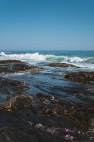 The waves in Casco Bay and the Atlantic Ocean are mesmerizing.