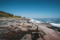 The waves in Casco Bay and the Atlantic Ocean are mesmerizing.