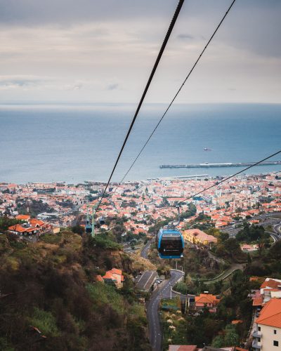 Teleférico do Funchal (center of Funcal to Monte).
