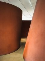 Band by Richard Serra. LACMA, Los Angeles, California.