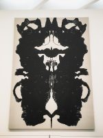 Rorschach by Andy Warhol. The Broad, Los Angeles, California.