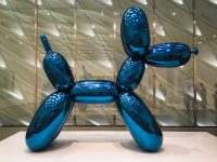 Balloon Dog (Blue) by Jeff Koons. The Broad, Los Angeles, California.