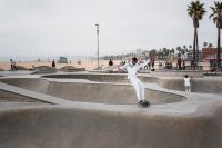 Venice Beach Skatepark, Los Angeles, California.