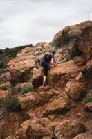 Los Peñasquitos Canyon Trail in Los Peñasquitos Canyon Preserve, San Diego, California