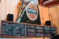 Head to town to enjoy a beer at the Catskill Brewery.