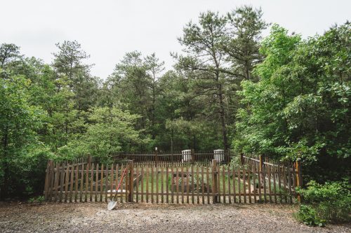 The property also has a garden and apiary.