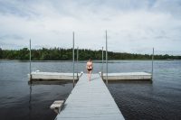 Ready for a swim in the Mullica River.