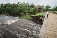 We wandered around nearby Batsto Village - 33 historic buildings including a mansion, gristmill, general store, and workers’ homes - and dropped by the Visitor Center for a history lesson. The rushing water powered a gristmill.